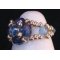 Anillo en kit Lolita Strass azul