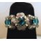 Anillo en kit Lolita Strass Azul Turquesa