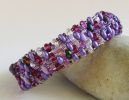 Pulsera amistad mix lila morado en kit