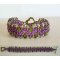 Bracelet O'beady Violet vert en kit