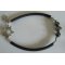 Bracelet Tube Noir perles Bali