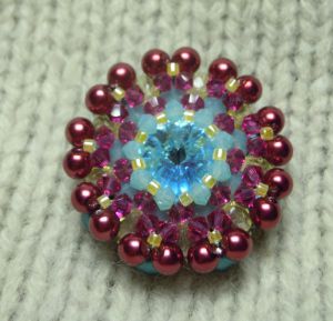 Broche de perlas Ronde de nacres