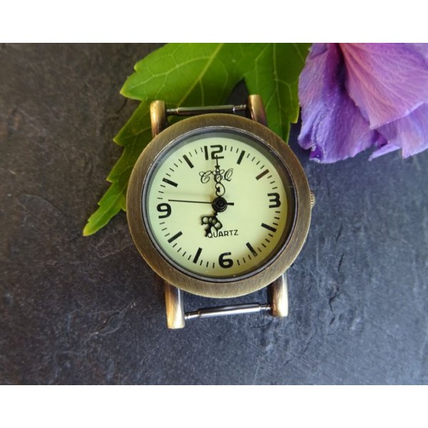 Cadran bronze &agrave; ressorts