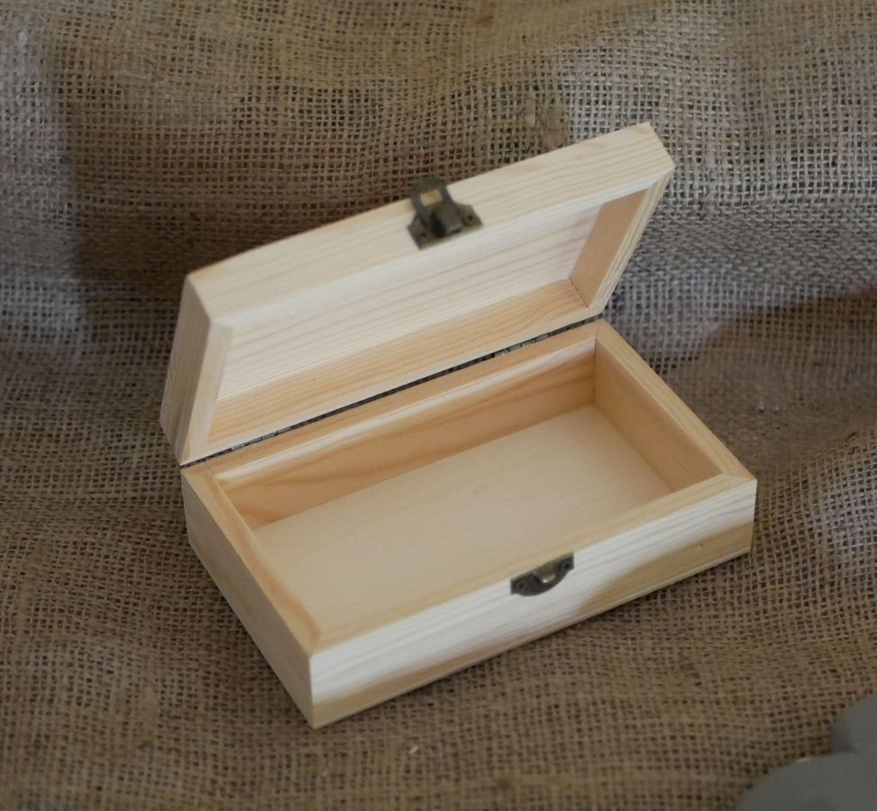 Caja de madera grabada personalizada