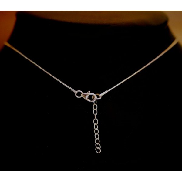 Colgante de plata Swarovski Cosmic Square