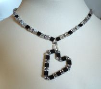 Collier en kit pendentif Coeur en Tila