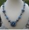 Collier Margarita Bleu Hématites