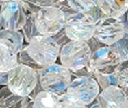 Facette 4mm Crystal ab x 200
