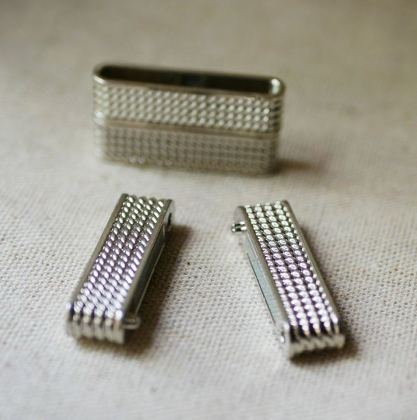 Cierre magn&eacute;tico plata 37mm