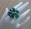Kit bague Cuba bleu-vert