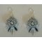 Kit boucles d'oreilles Dagos Bleu