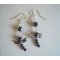 Kit Boucles d'oreilles Libellule en Hématite