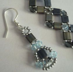 Kit de pendientes de Tila Blue jean