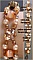 Kit bracelet Gl&eacute;nan p&ecirc;che