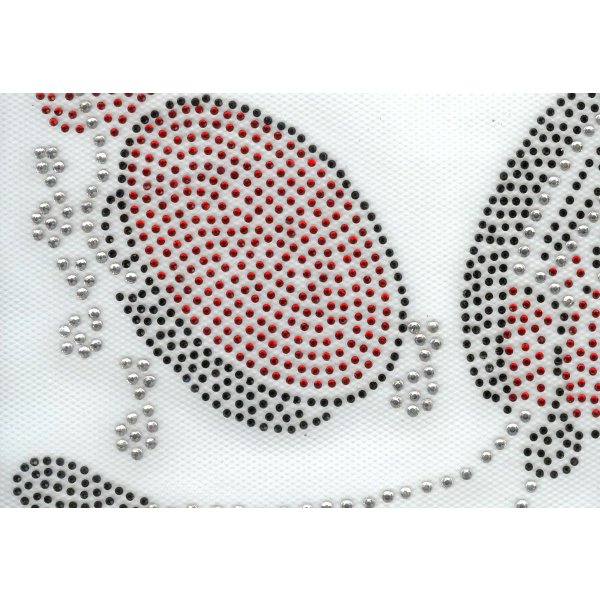 AURICULARES CON ESTAMPADO DE STRASS