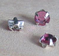 Strass 4mm Rosa claro x 10