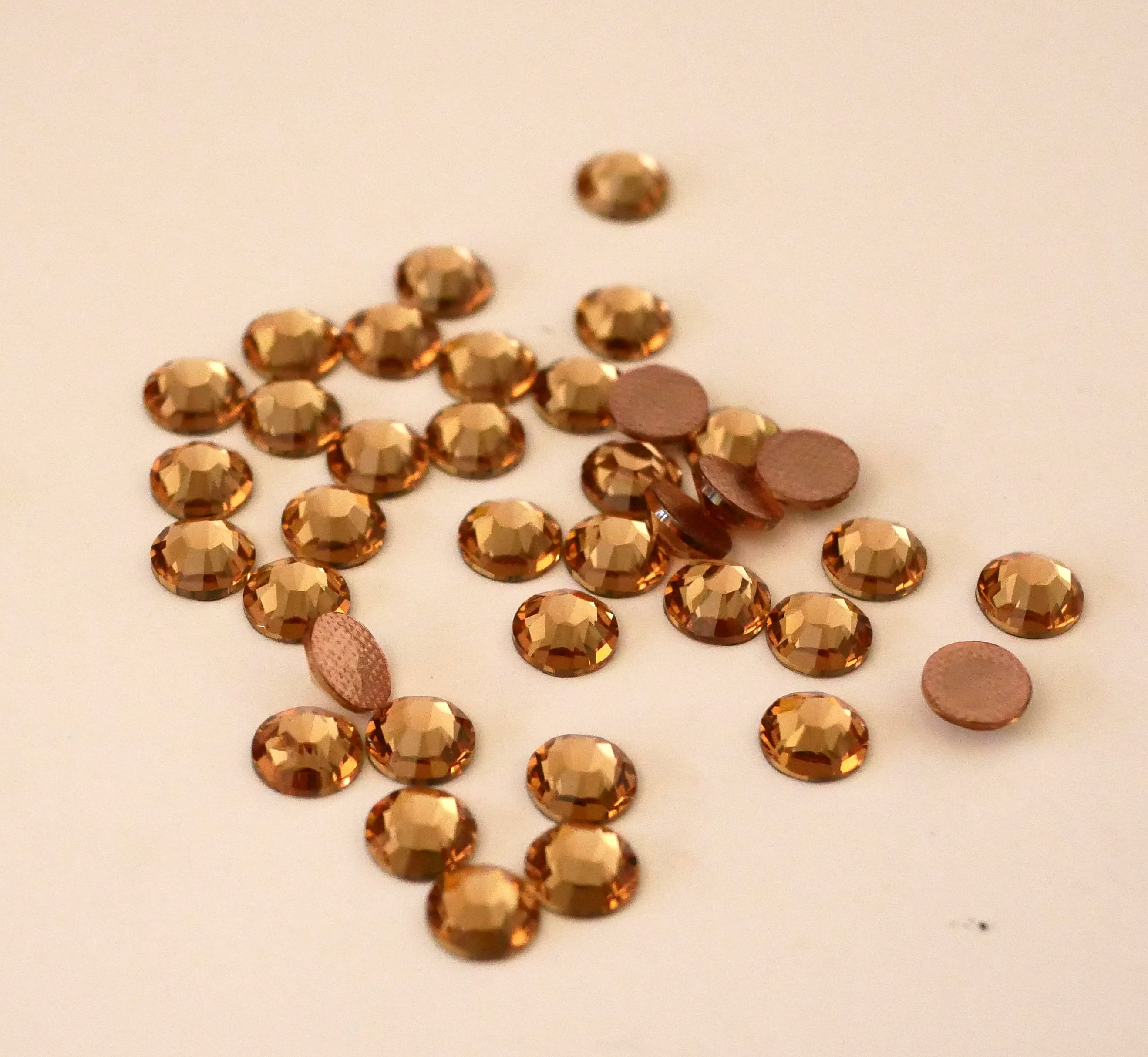 Strass Light colorado topacio hotfix x1