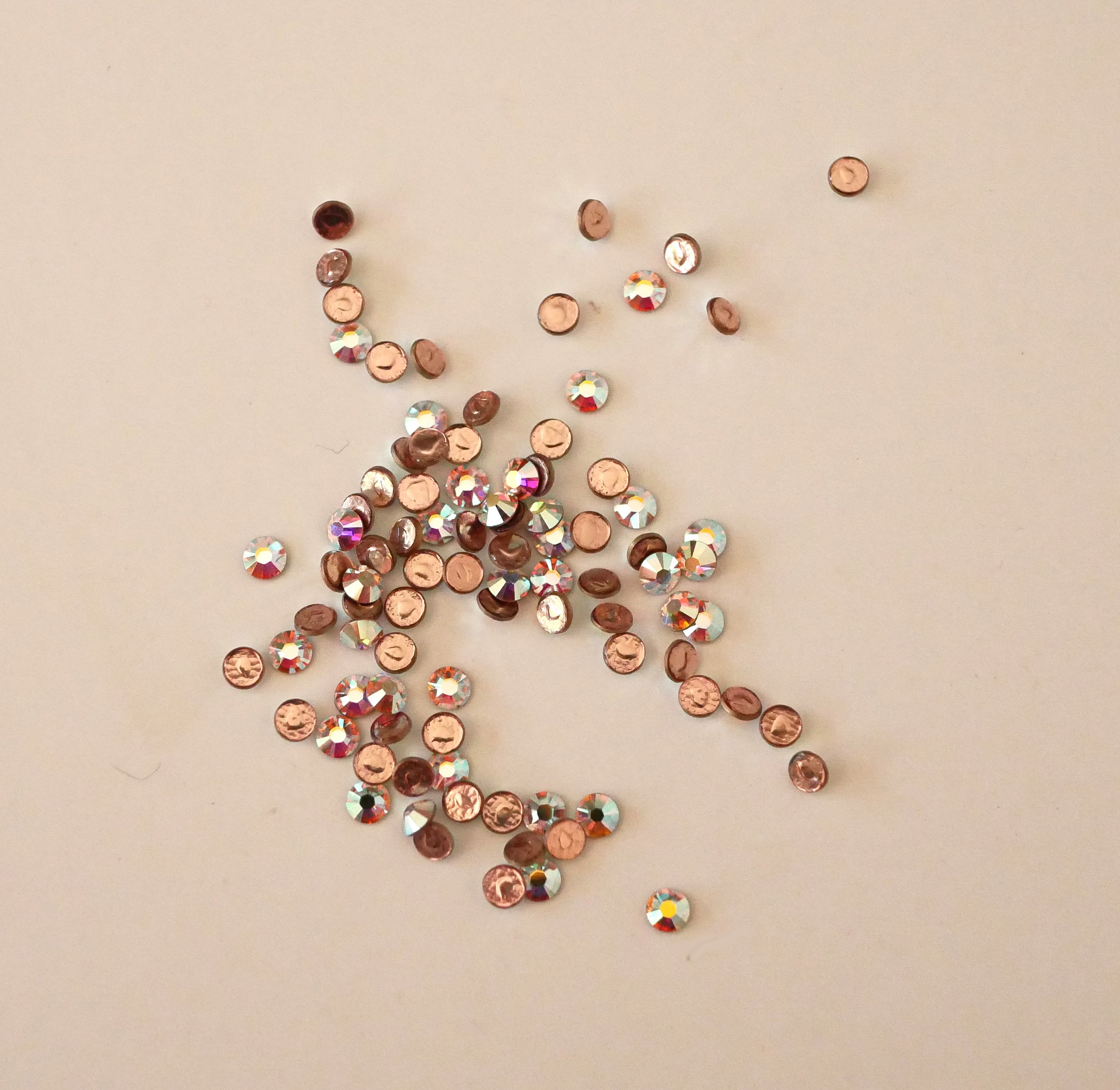 Cristal Strass SS10 Cristal ab hotfix x 12