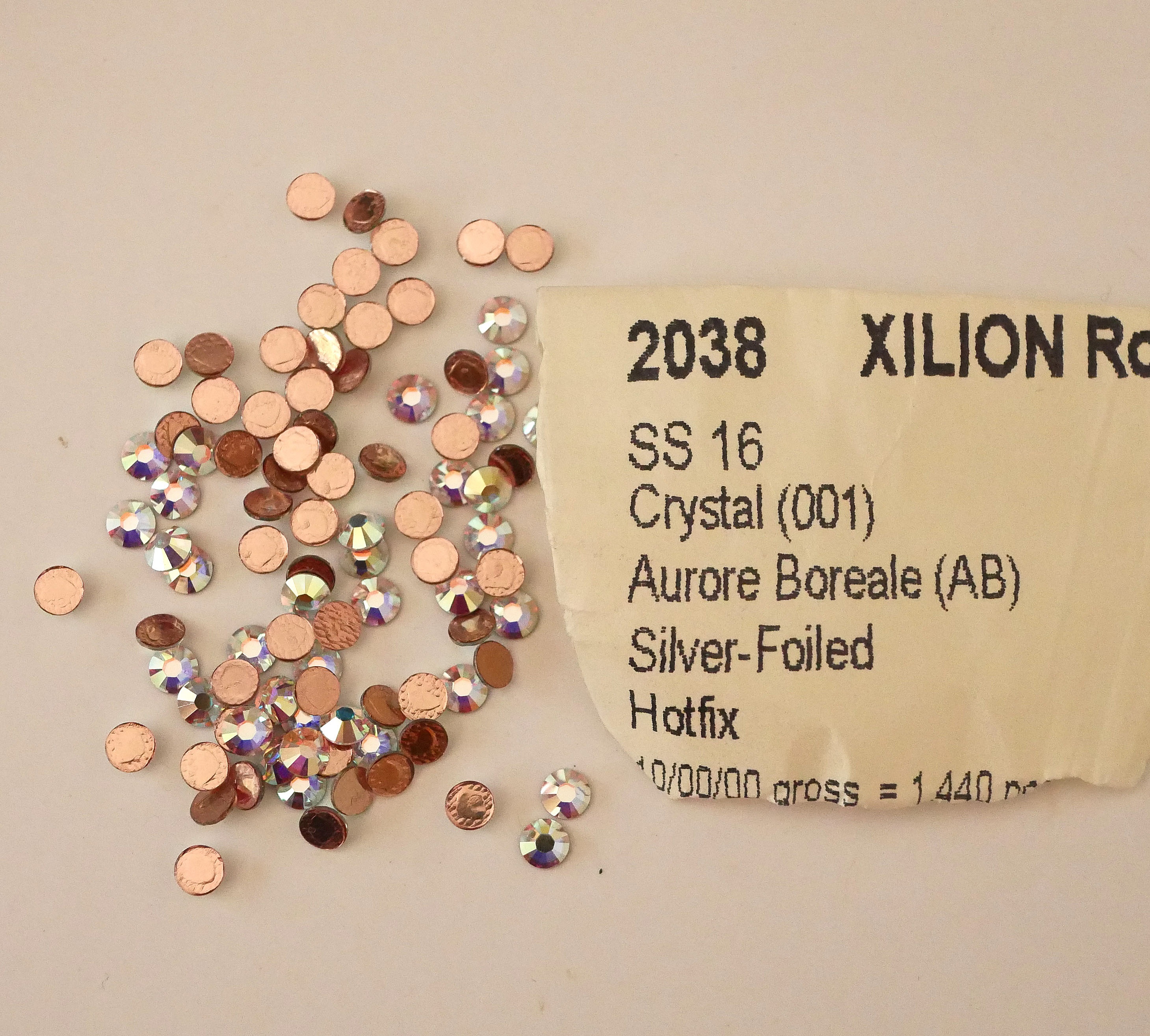 Cristal Strass SS16 ab hotfix x12