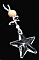 Suspension en kit Etoile acrylique