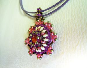 Tutoriel pendentif médaillon Bohemian