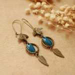 Pendientes Bohemia Azul