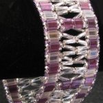 Kit pulsera ventana Tila &amp; Twist Violeta/plata