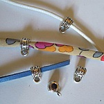 Cierre de estrella plateado Peque&ntilde;o x 5