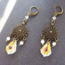 Pendientes Bohemios de Cristal Swarovski